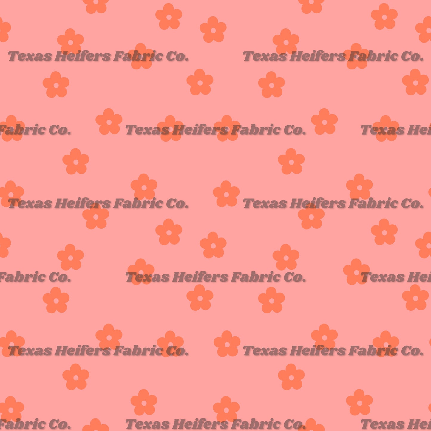 Peachy Flower Seamless