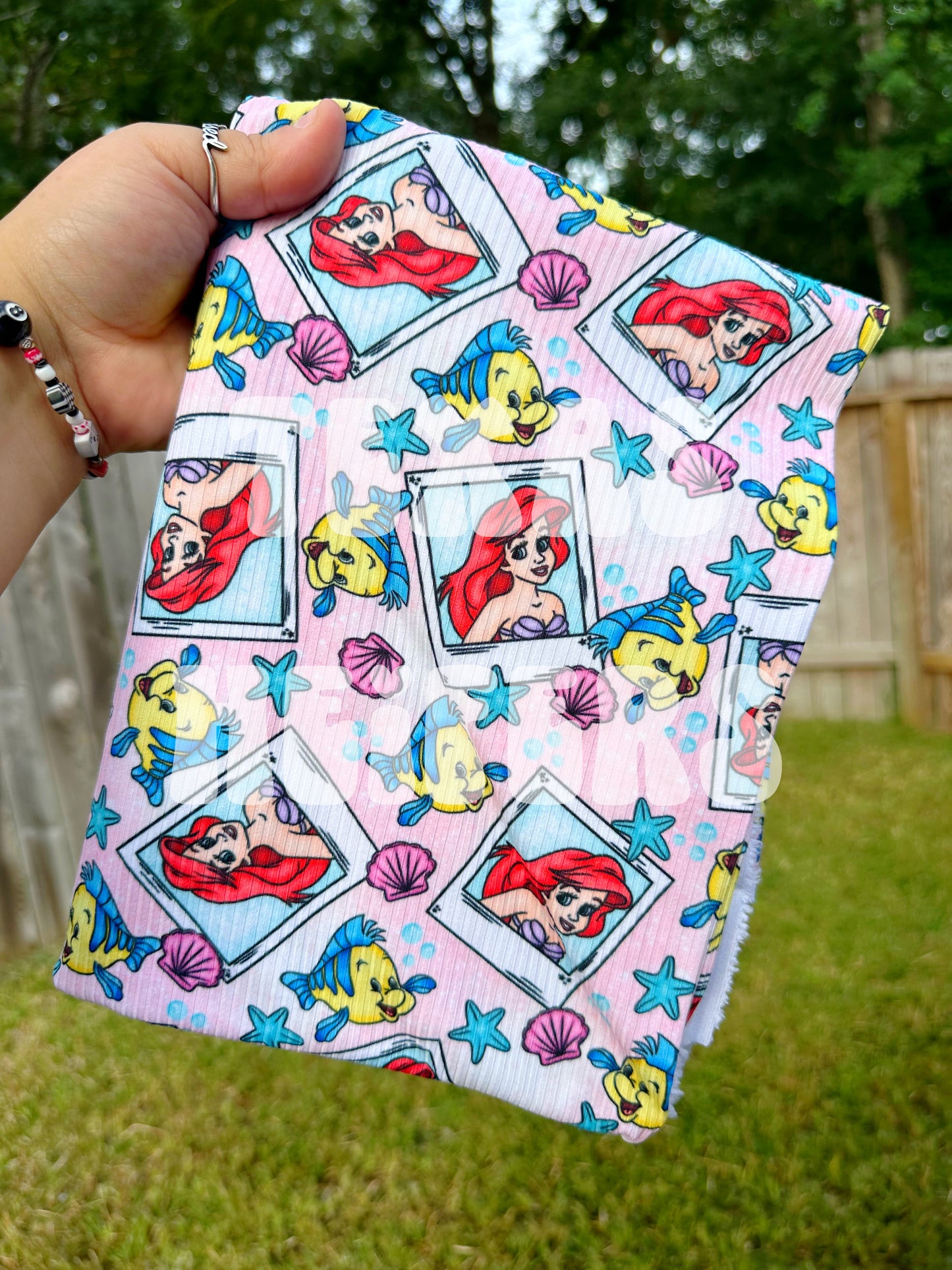 Mermaid Polaroids RTS SKINNY RIB
