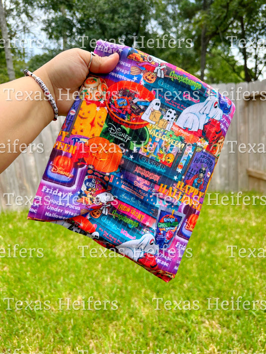 Halloween Collage RTS BRUSHED WIDE RIB